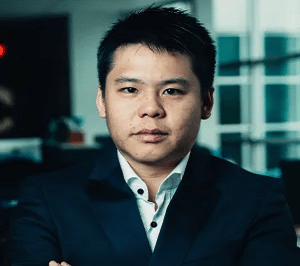 It shows a portrait image with Fred Lam