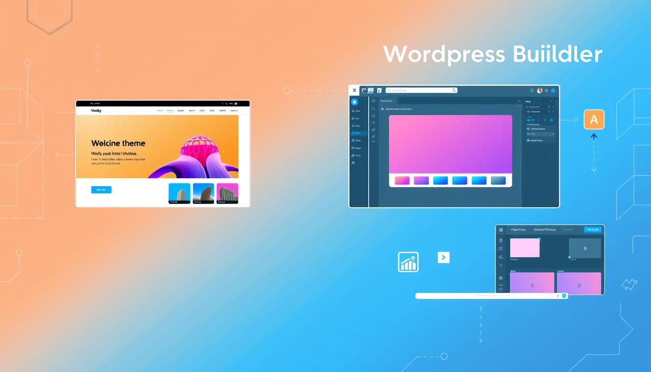 wordpress theme vs builder
