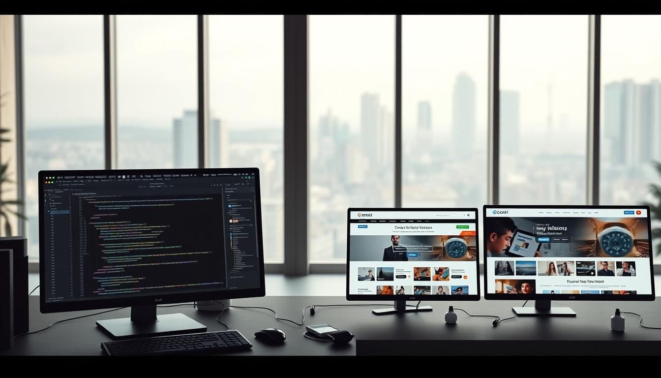 customizable template vs pre-built themes